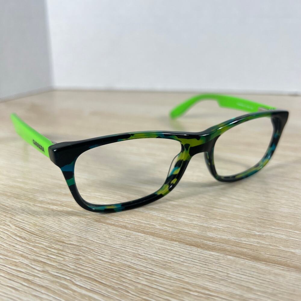 Carrera Carrerino 57 W9T Youth Eyeglasses Frames Only Green Tortoise 49-15-125